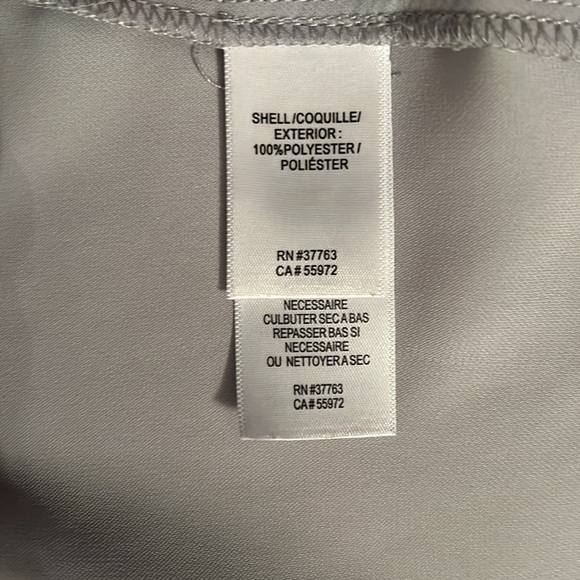 Laundry By Shelly Segal Gray VNeck Tunic Size Medium - Picture 10 of 11